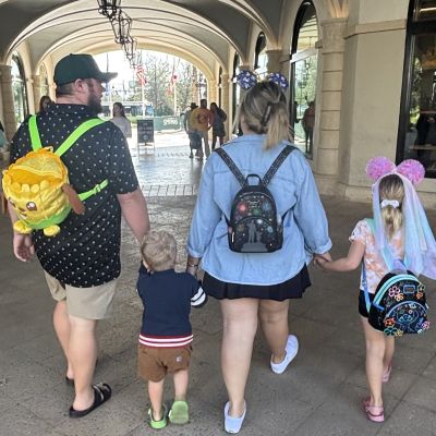 Wandering Disney Springs with my family